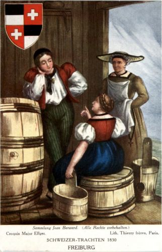 Fribourg - Schweizer Trachten