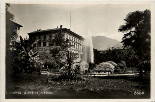 Lugano - Giardino publico