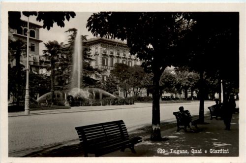 Lugano - Quai e Giardini