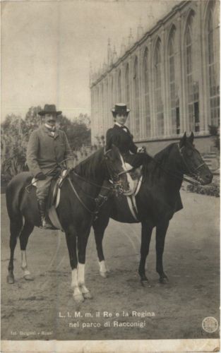 L I M il Re e la Regina nel parco di Racconigi - Horse
