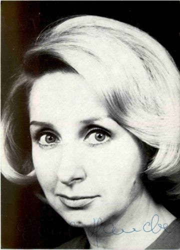 Edith Hancke mit Autogramm