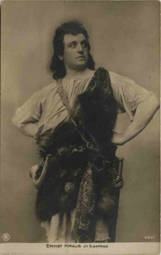Ernst Kraus als Siegfried