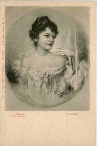 F. Torggler - Frau - Ackermann Kunstverlag