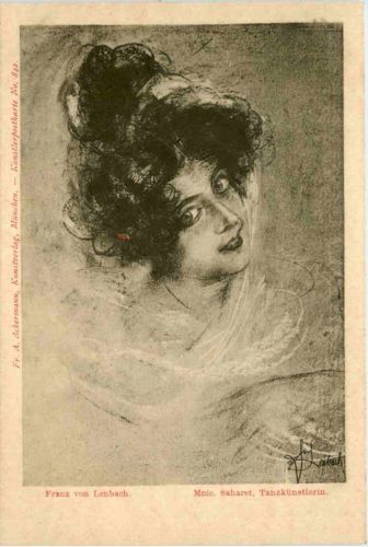 Franz von Lembach - Tanzkünstlerin - Ackermann Kunstverlag