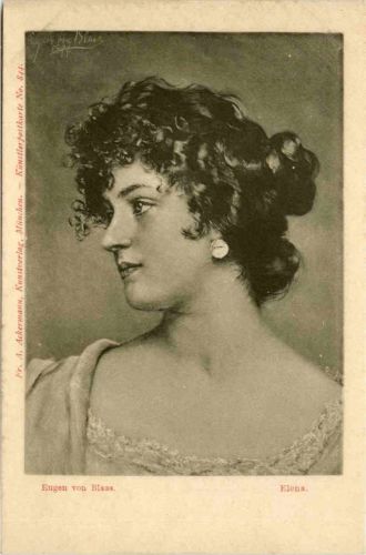 Eugen von Blaas - Elena - Ackermann Kunstverlag