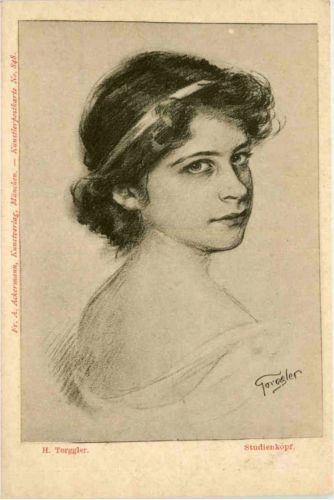 H. Torggler - Studienkopf - Ackermann Kunstverlag
