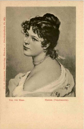 Eug. von Blaas - Theresa - Ackermann Kunstverlag