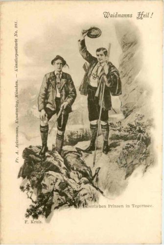 F. Kruis - Waidmanns Heil - Ackermann Kunstverlag