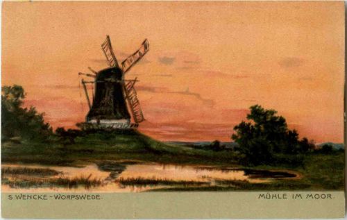 Worpswede - Mühle im Moor
