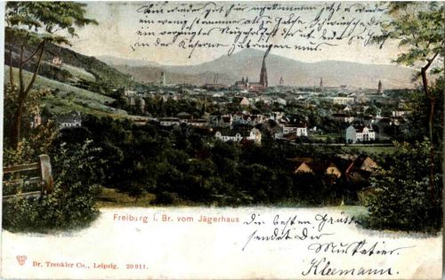 Freiburg vom Jägerhaus