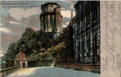 Heidelberg - Prägekarte