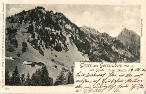 Gruss aus Gerstuben