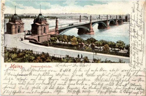 Mainz - Strassenbrücke