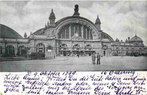 Gruss aus Frankfurt - Bahnhof