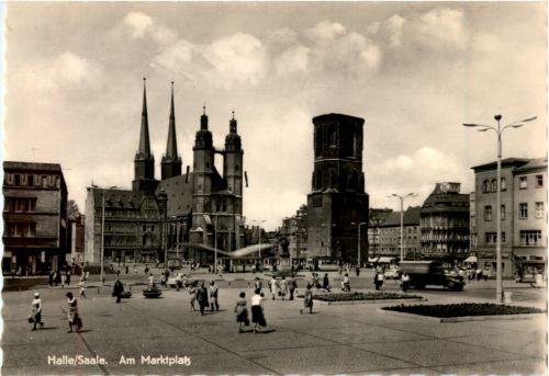 Halle - Am Marktplatz