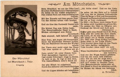 Manebach - Am Mönchstein