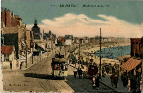 Le Havre - Boulevard Albert - Tramway