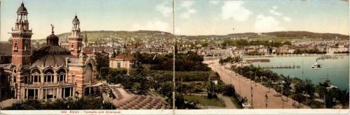 Zürich - Klappkarte