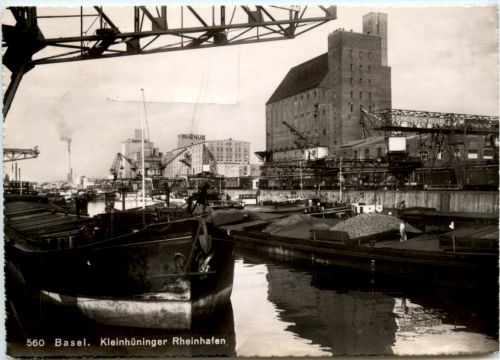 Basel - Kleinhüniger Rheinhafen