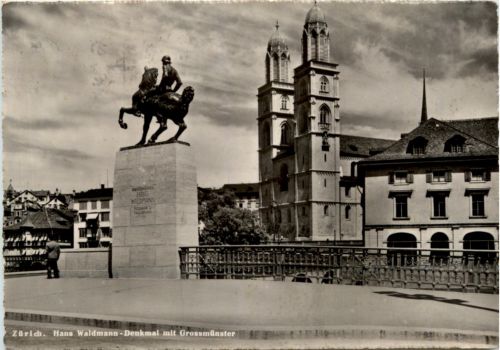 Zürich - Hans Waldmann Denkmal
