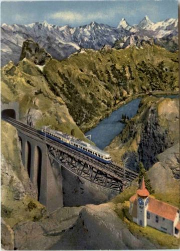 Zürich - Schweizer Alpenbahn - Eisenbahn
