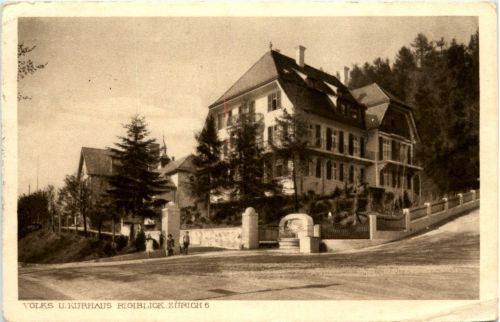 Zürich 6 - Volkshaus Rigiblick