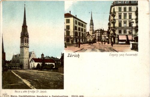 Zürich - Eingang nach Aussersihl