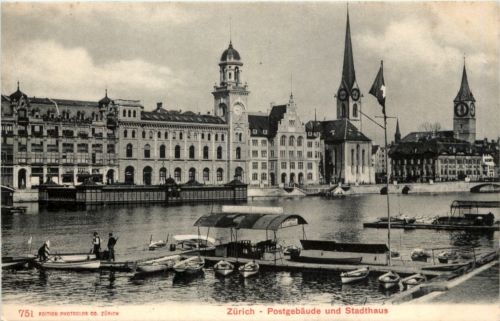 Zürich - Postgebäude