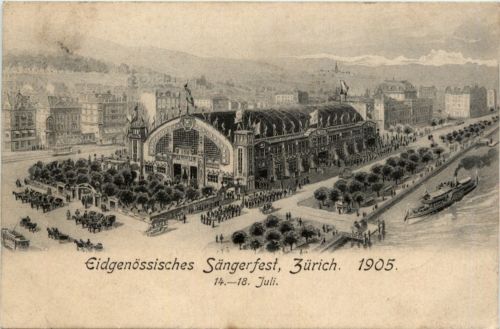 Zürich - Sängerfest 1905