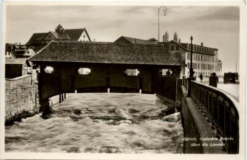 Zürich - Gedeckte Brücke