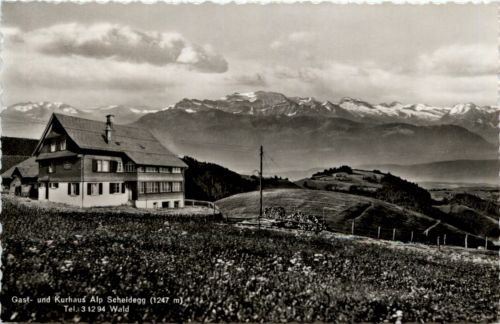 Wald - Gasthaus Alp Scheidegg