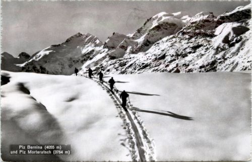 Piz Bernina - Ski