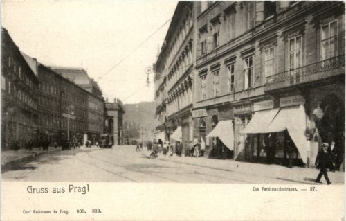 Gruss aus Prag - Ferdinandstrasse