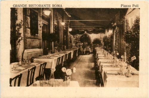 Roma - Grande Ristorante - Piazza Poli
