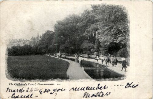 Bournemauth - Childrens canal