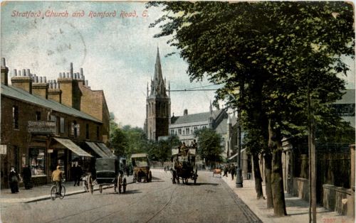Stratford Church and Romford Road