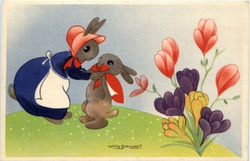 Hasen - sign. Willy Schermele