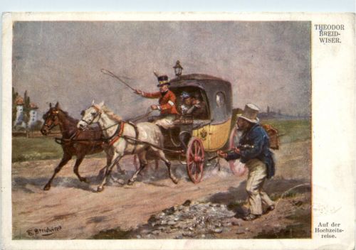 Theodor Breidwiser - Postkutsche