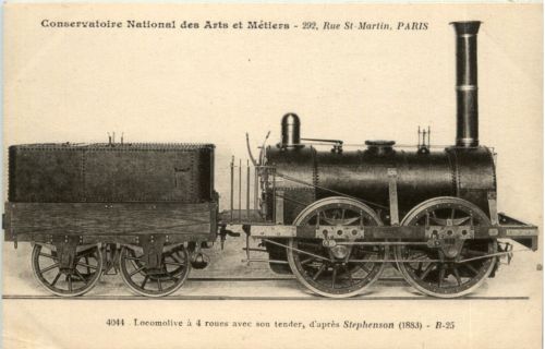 Paris - Conservatoire National des Arts et Metiers - Train