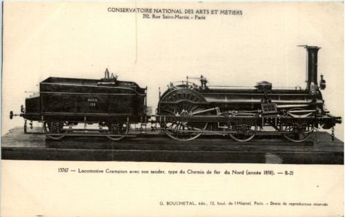 Paris - Conservatoire National des Arts et Metiers - Train
