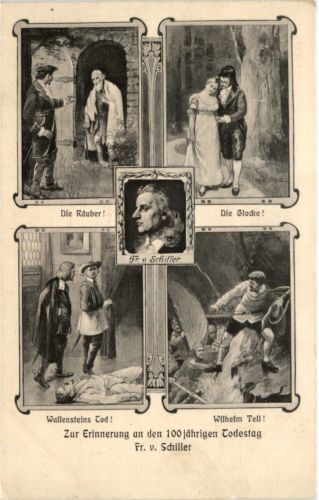 Erinnerung an den 100järigen Todestag Fr. v. Schiller