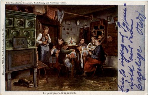 Erzgebirgische Klöppelstube