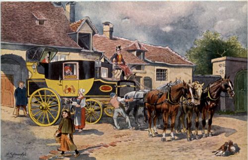 Schnorpfeil - Postkutsche