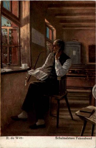 R. de Witt- Schulmeisters Feierabend