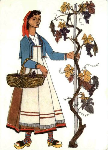 Schweiz. Tuberkulosespende - W. Maurer - Tessinerin