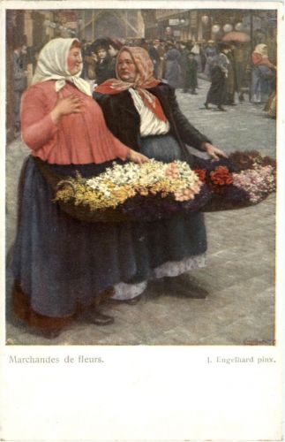 J. Engelhard - Machandes de fleurs