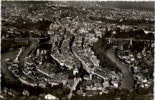 Bern - Fliegeraufnahme