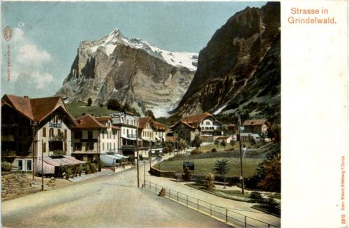 Strasse in Grindelwald