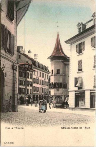 Thun - Strassenecke