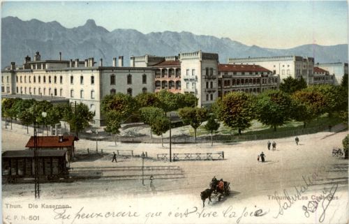 Thun - die Kasernen